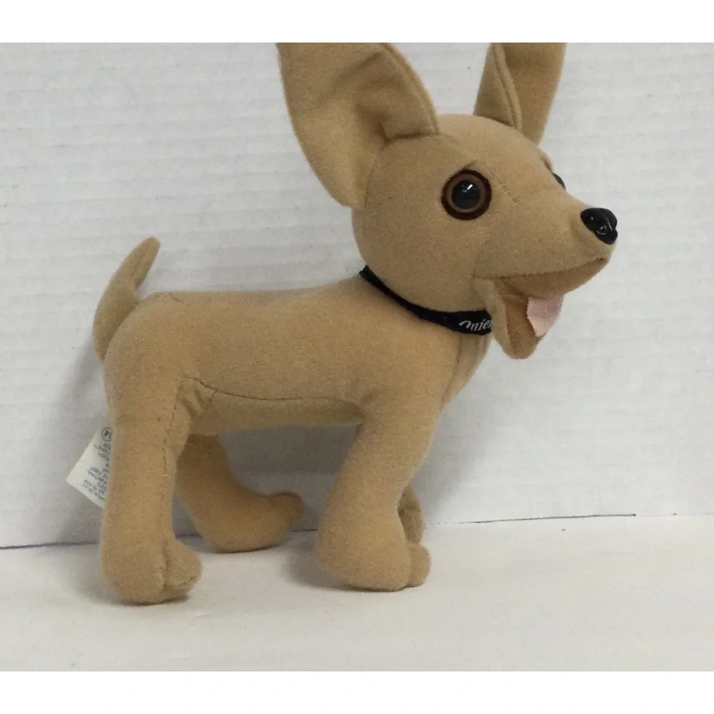 Applause Yo Quiero Taco Bell Chihuahua Tan Plush Dog Toy Does Not Talk VTG